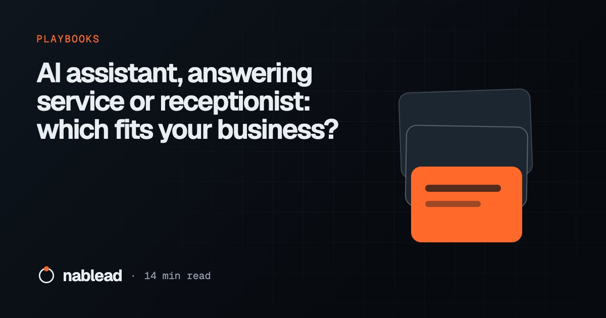 Three connected circles representing a receptionist, an answering service and an AI assistant