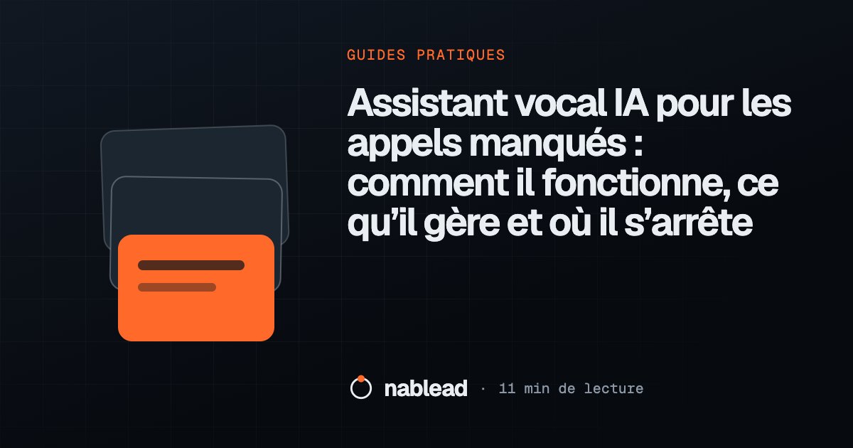 Un téléphone dont l’appel entrant est pris par un assistant, à côté d’un résumé d’appel écrit